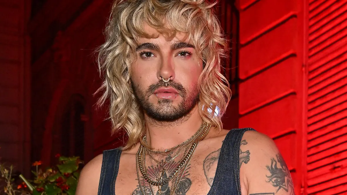 Bill Kaulitz attends the Jean Paul Gaultier Scandal Party during Paris Fashion Week in Paris, France on September 29, 2022. Photo by Julien Reynaud/APS-Medias/ABACAPRESS.COM