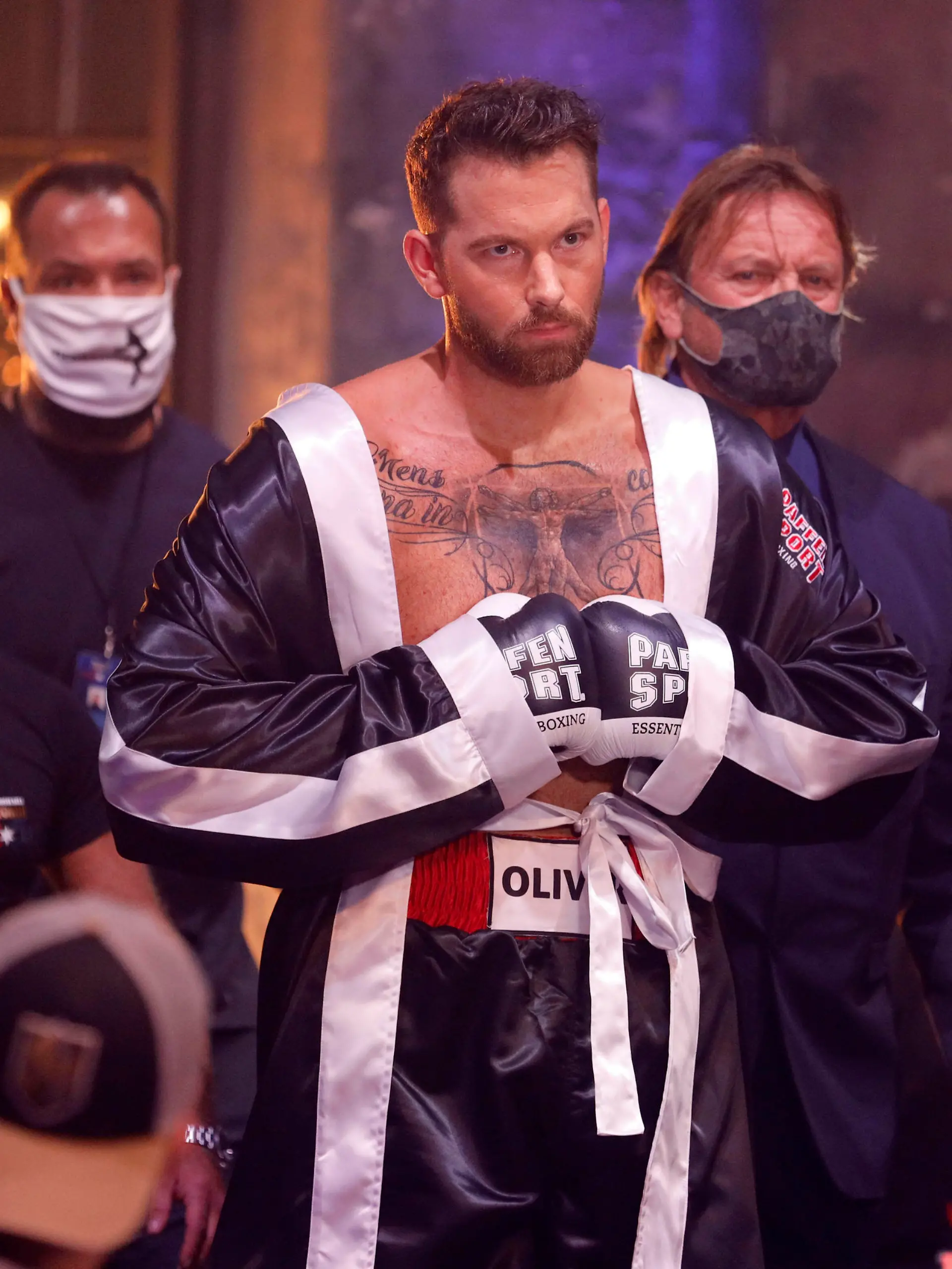 Oliver Sanne beim 1. Kampfabend von Das große SAT. Promiboxen in Die Halle Tor 2. Köln, 18.09.2020 *** Oliver Sanne at the 1 fight evening of Das große SAT Promiboxen in Die Halle Tor 2 Cologne, 18 09 2020 Foto:xC.xHardtx/xFuturexImage