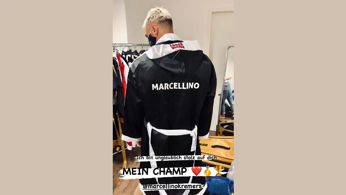 Dijanas Liebeserklärung an Marcellino