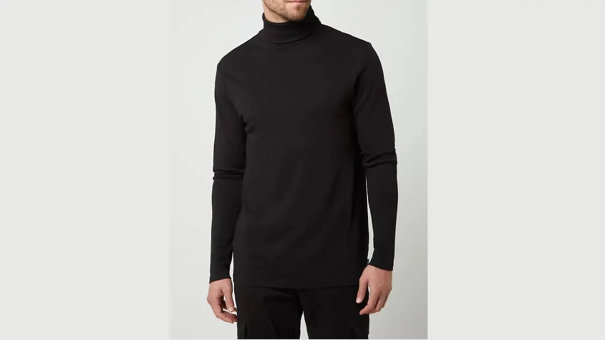 Rollkragen-Pullover für Männer.