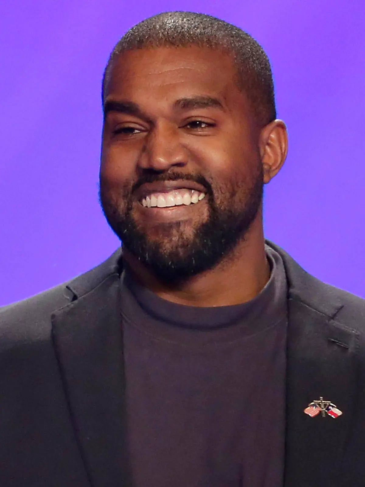 ARCHIV - 17.11.2019, USA, Houston: US-Rapper Kanye West steht auf der Bühne während eines Gottesdienstes in der Lakewood Church. West hat in einem Interview zum ersten Mal über seine - per Tweet - angekündigte Kandidatur für das Amt des US-Präsidenten gesprochen. (zu dpa: "Kanye West: Präsidentschaftspläne kamen mir unter der Dusche") Foto: Michael Wyke/FR33763 AP/dpa +++ dpa-Bildfunk +++
