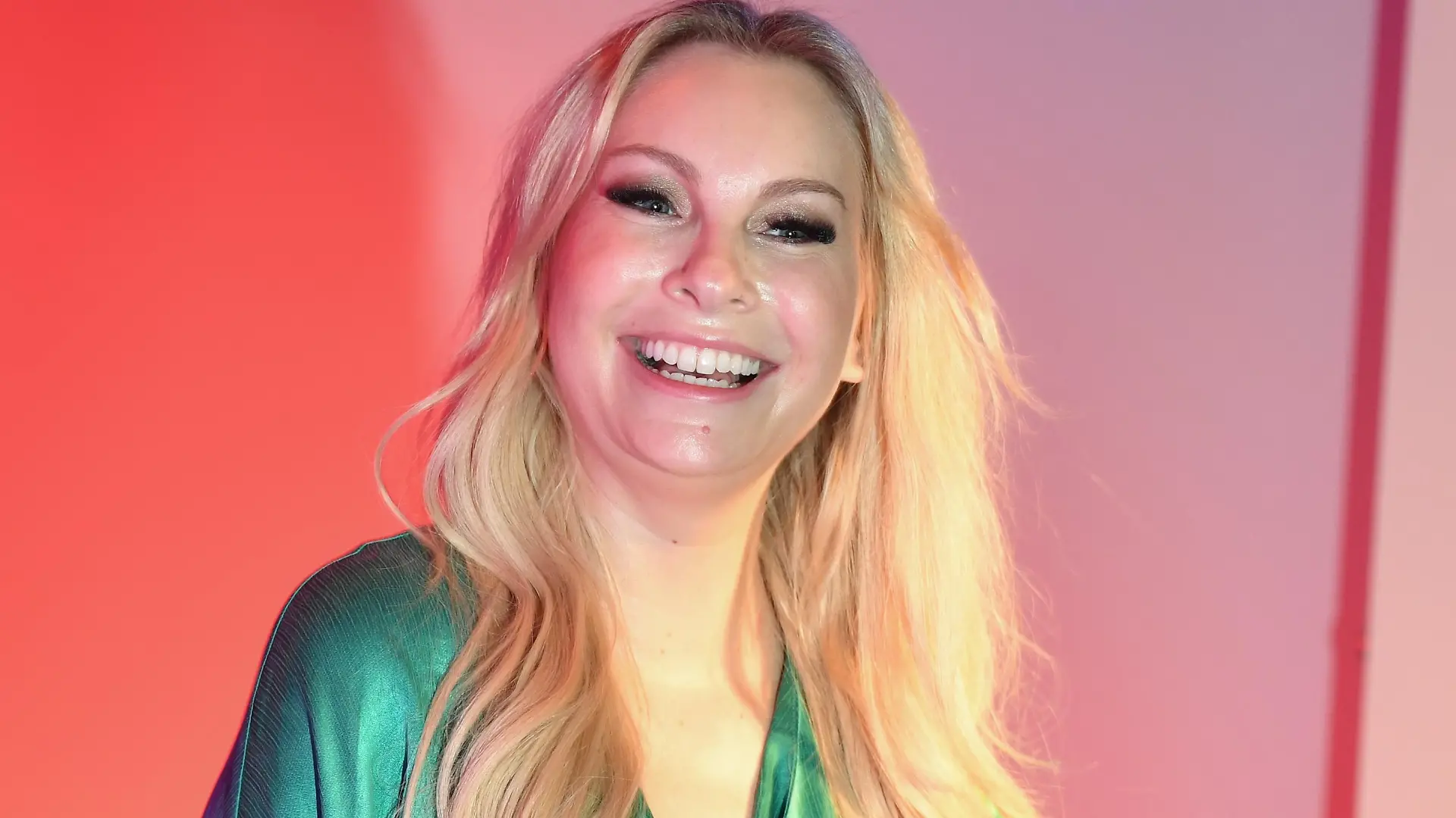 Susanne Klehn bei einem Pressetermin im Madame Tussauds Berlin.
