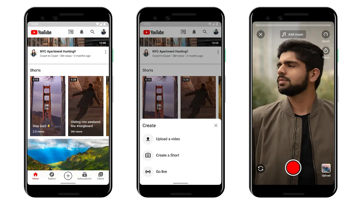 So sieht YouTube Shorts aus.