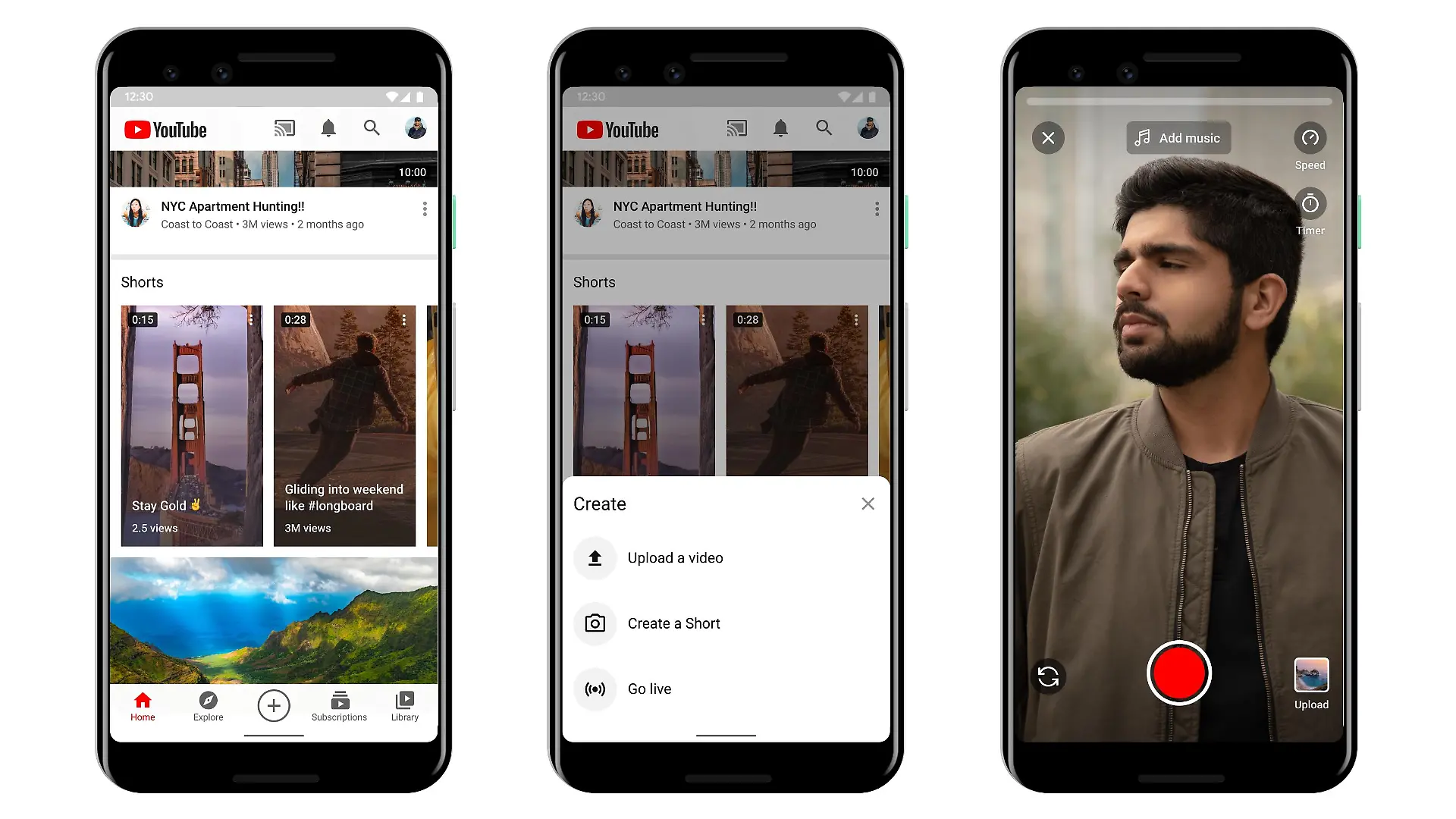 So sieht YouTube Shorts aus.