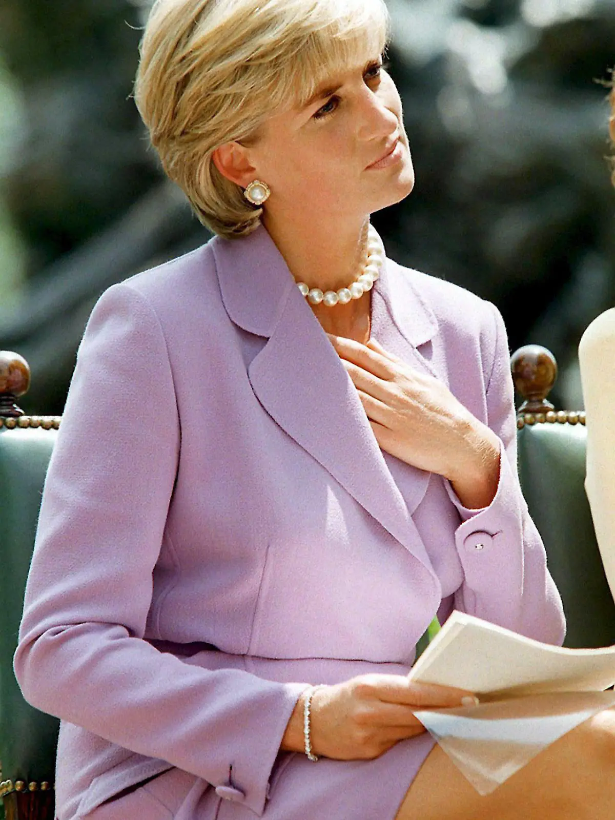 A picture dated 17 June 1997 shows Diana, Princess of Wales, at an event to campaign against landmines in Washington, USA. 31 August 2007 marks the 10th anniversary since Princess Diana's death when she was killed in a car accident in Paris. EPA/Jamal A. Wilson +++(c) dpa - Report+++