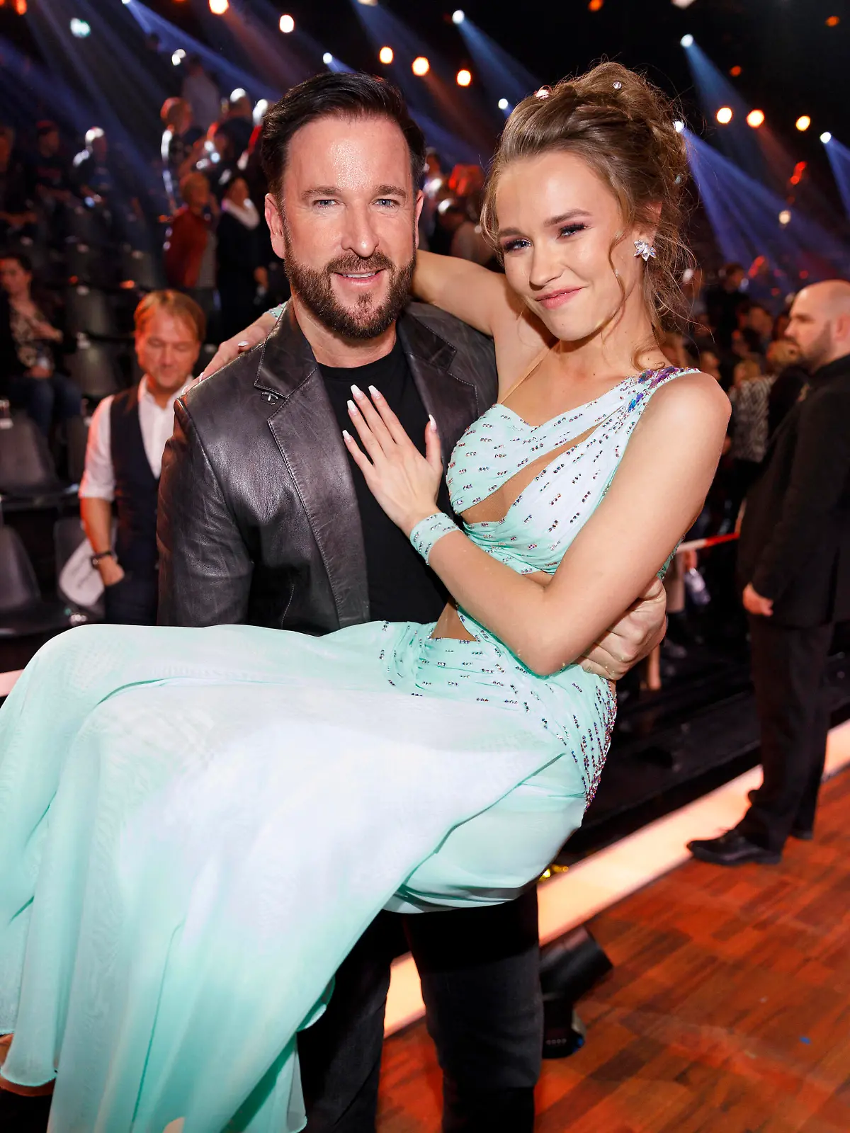 Michael Wendler mit Freundin Laura Müller in der 2. Live-Show der 13. Staffel der RTL-Tanzshow Let s Dance im MMC Coloneum. Köln, 06.03.2020 *** Michael Wendler with girlfriend Laura Müller in the 2 Live Show of the 13 season of the RTL dance show Let s Dance at the MMC Coloneum Cologne, 06 03 2020 Foto:xC.xHardtx/xFuturexImage
