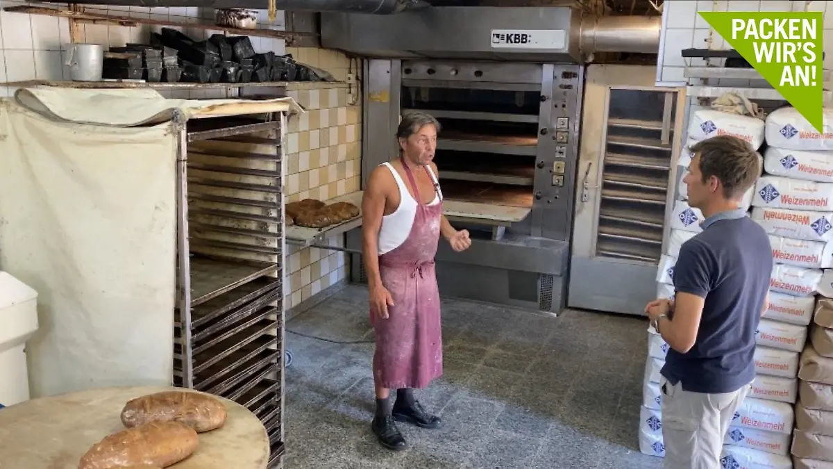 Bäcker Hardy Kunze aus Kayna.