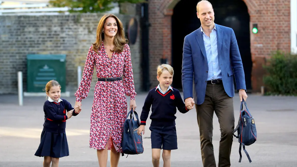 George und Charlotte in der Schule: Prinz William ist "erleichtert"