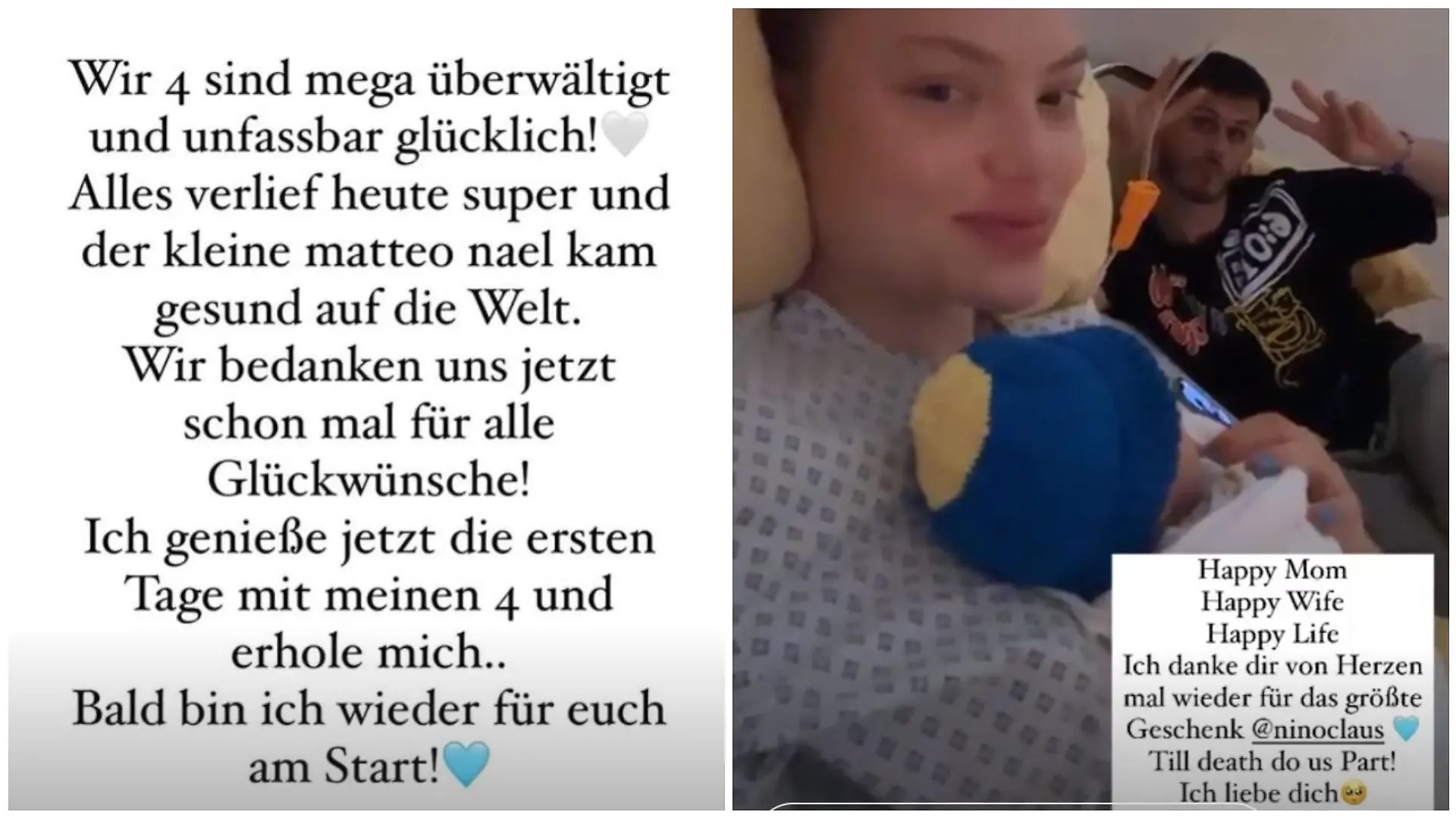 Cheyenne meldet sich mit einem ersten Baby-Foto auf Instagram.