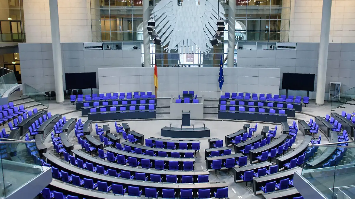Plenarsaal Bundestag Deutschland, Berlin - 17/12/2018: Der Leere Plenarsaal des deutschen Bundestag. Berlin Bundestag Berlin Deutschland *** Plenary Chamber Bundestag Germany Berlin 17 12 2018 The Empty Plenary Chamber of the German Bundestag Berlin Bundestag Berlin Germany