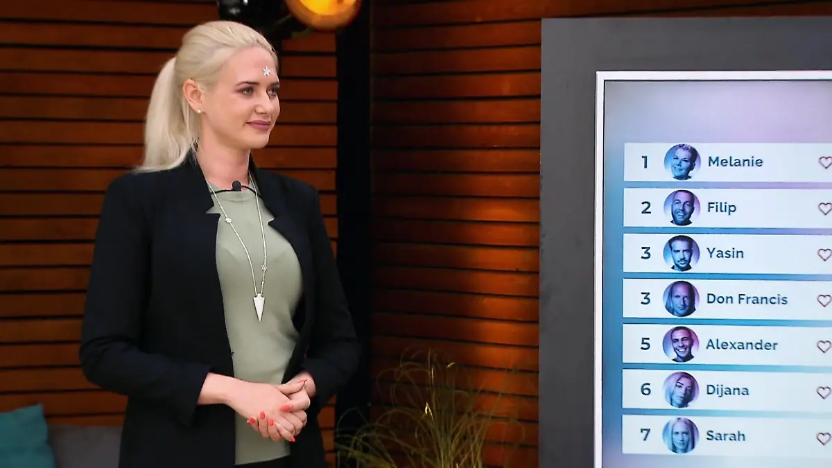 Sarahs Abschieds-Lektion an die Truppe Bei der Like-Vergabe