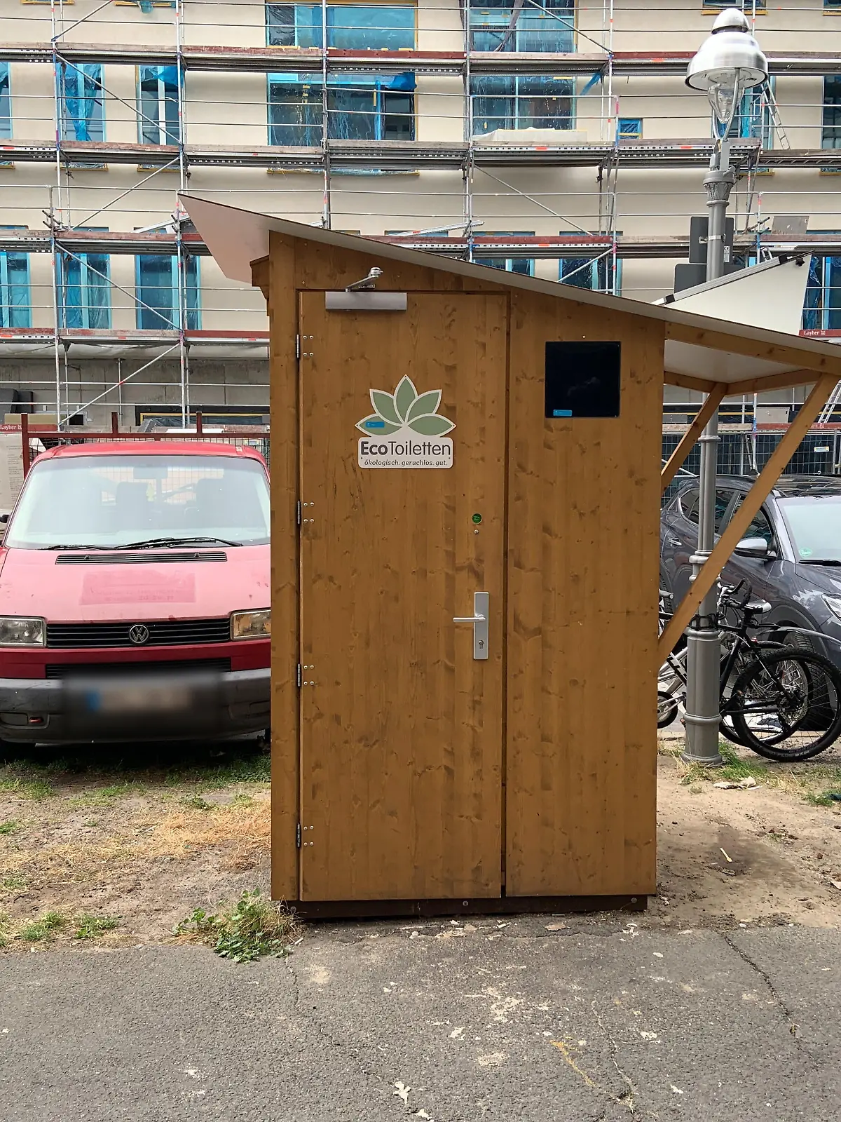 Eine von vier Toiletten, die auch von Prostituierten und Freiern genutzt werden