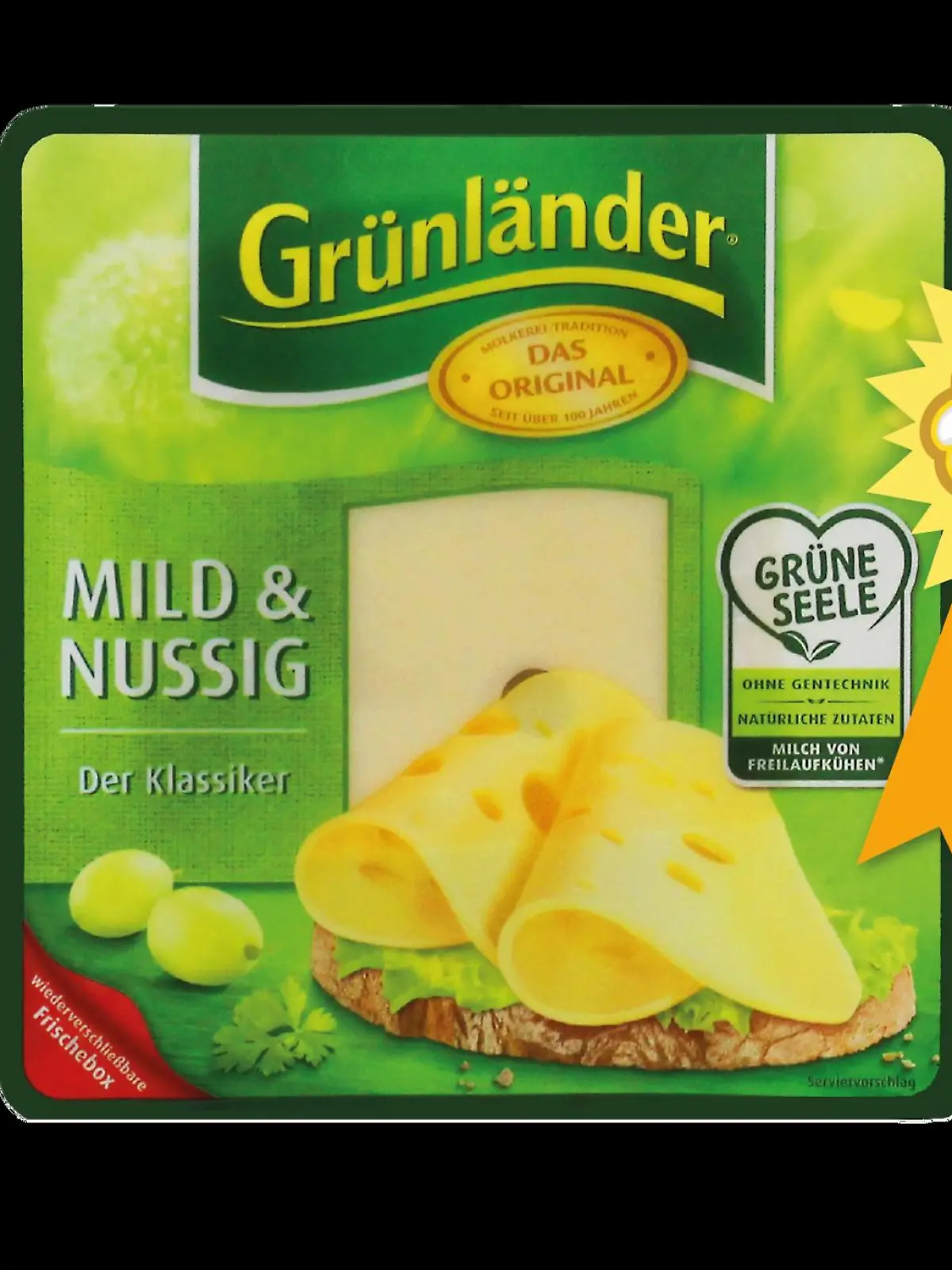 Grünländer-Käse von Hochland