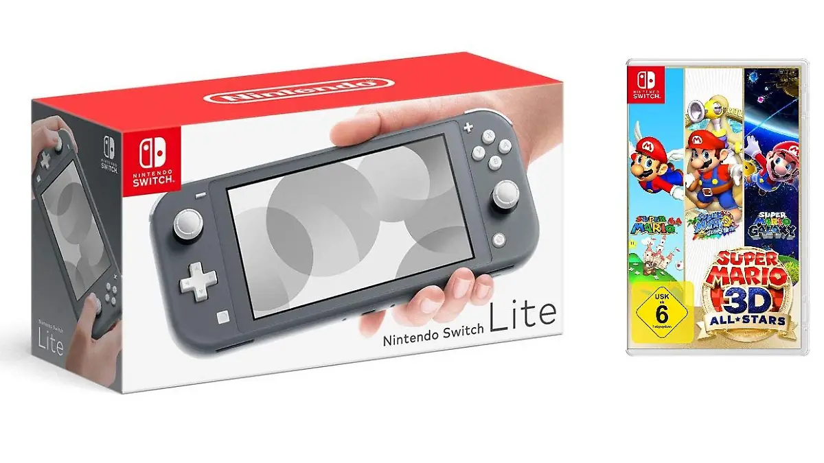 Switch Lite und "Super Mario 3D All-Stars"