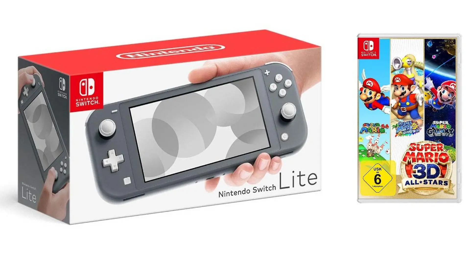 Switch Lite und "Super Mario 3D All-Stars"