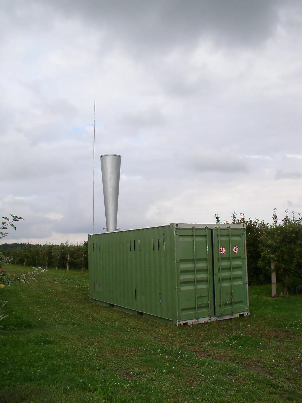 Hagelschutzkanone