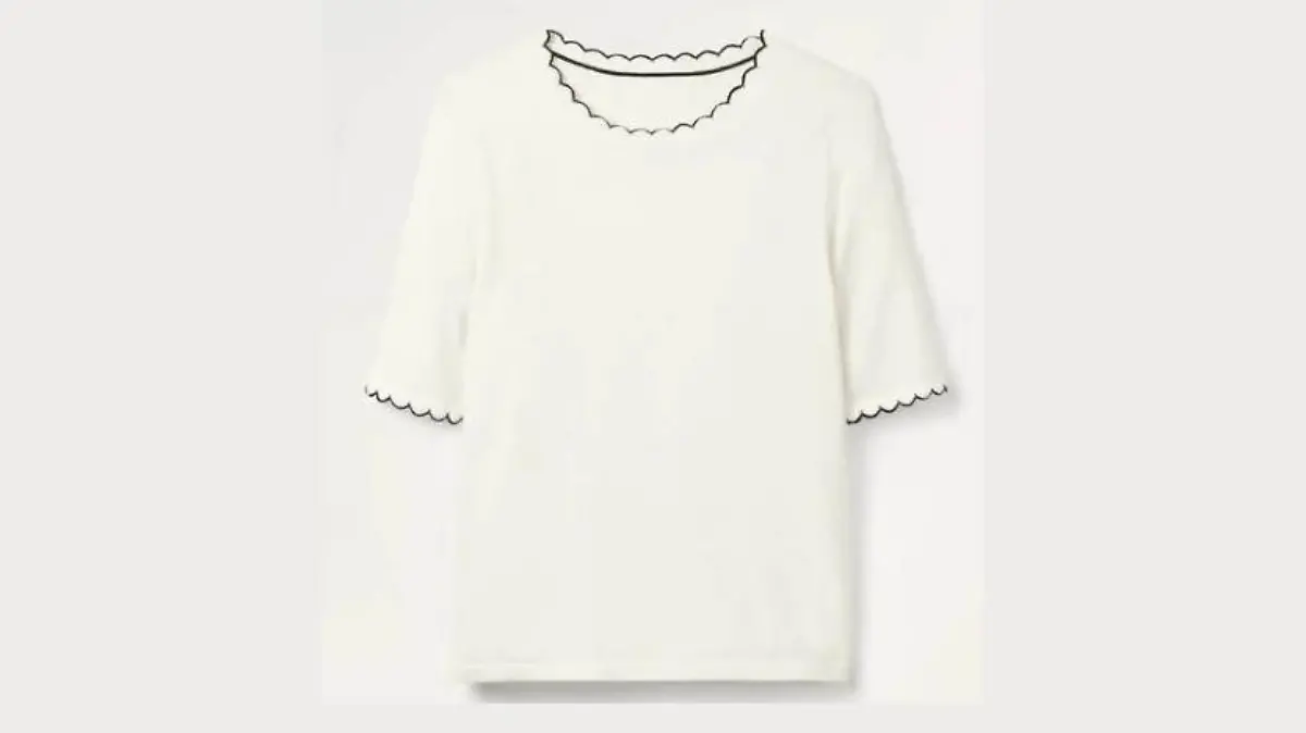 Strick-T-Shirt von Boden.