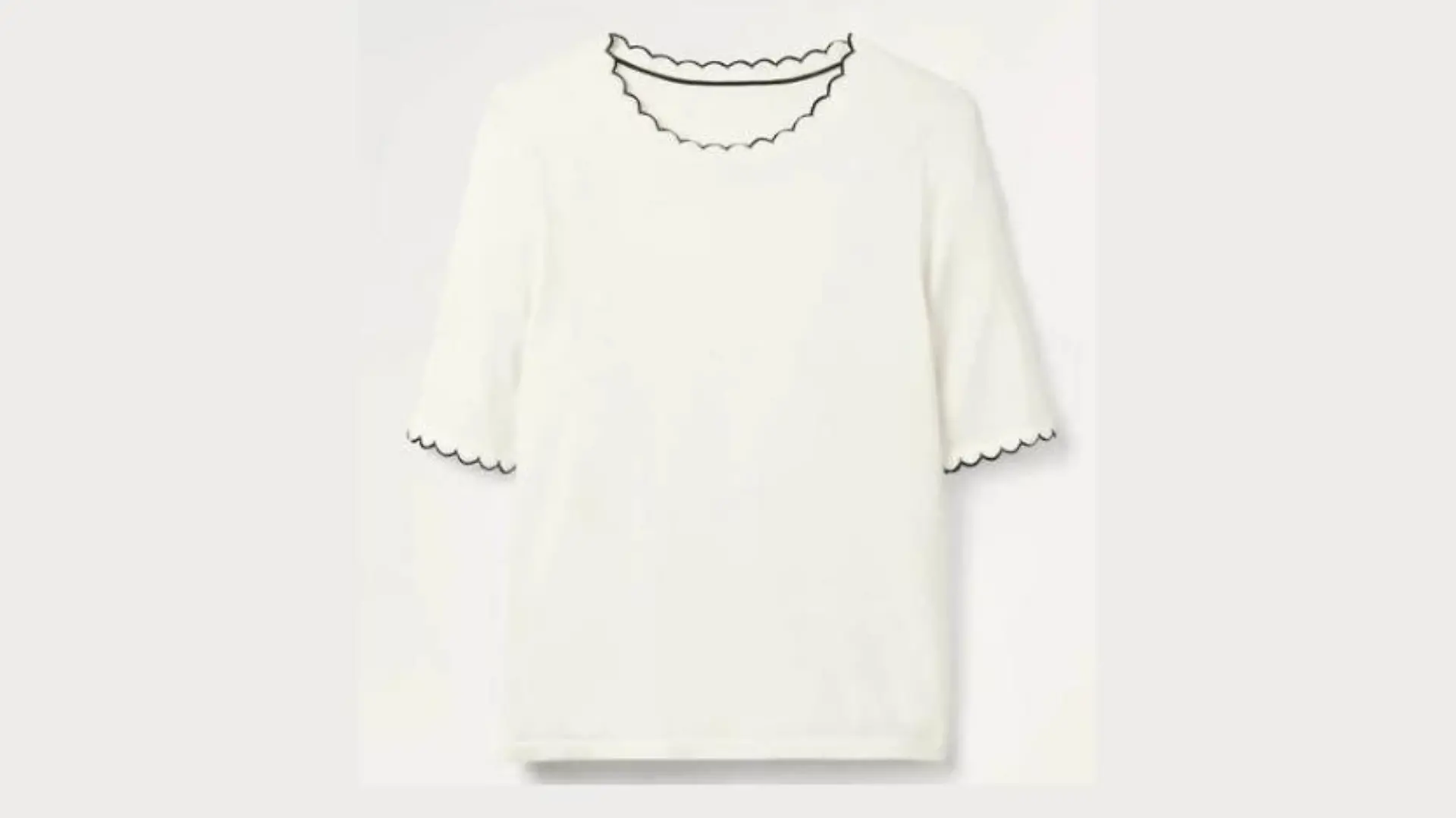 Strick-T-Shirt von Boden.