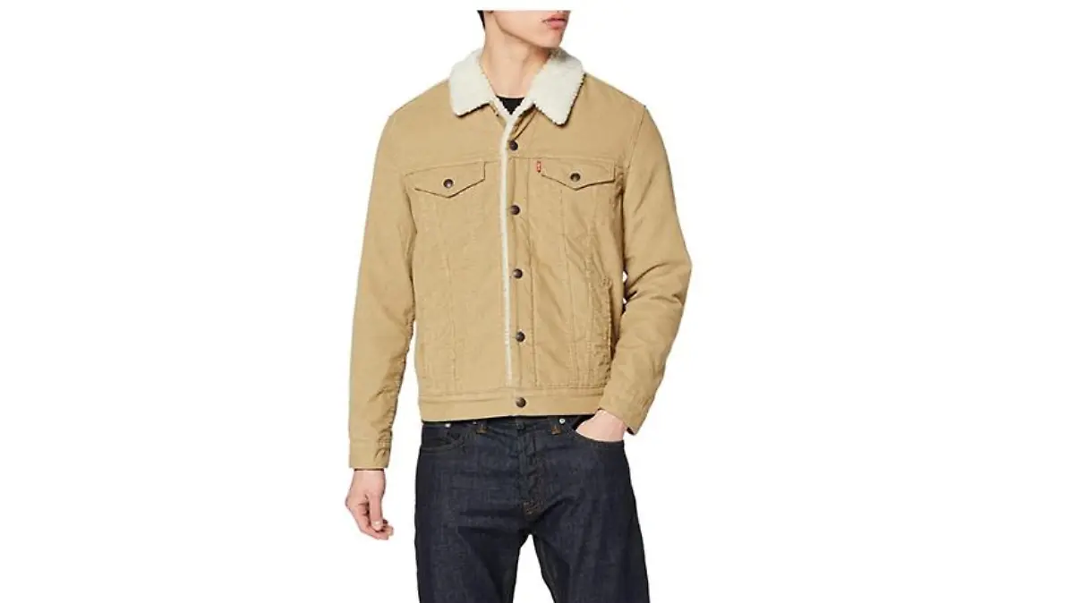 Cord-Jacke.