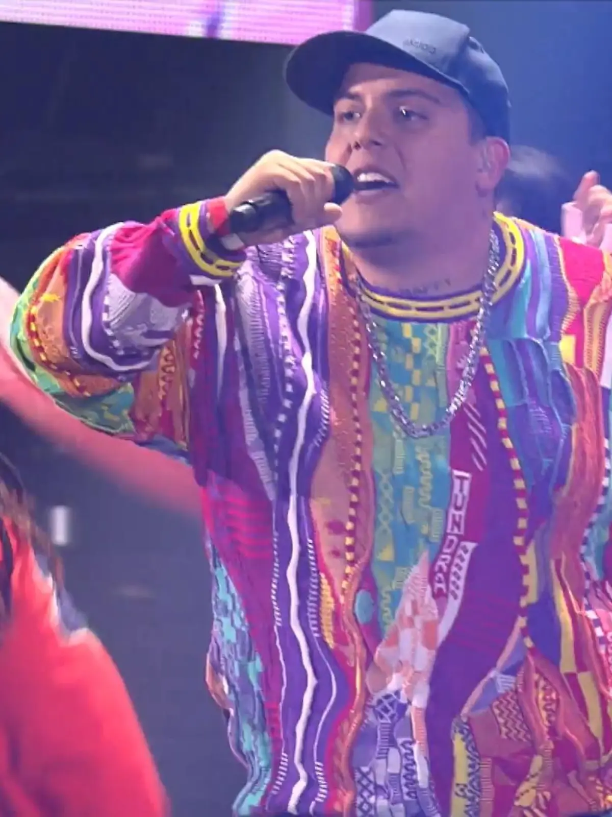 Er hat seinen Traum wahrgemacht: Mit seinem eigenen Song "Let's Bounce" rappt "Big N" in er zweiten Liveshow von DSDS