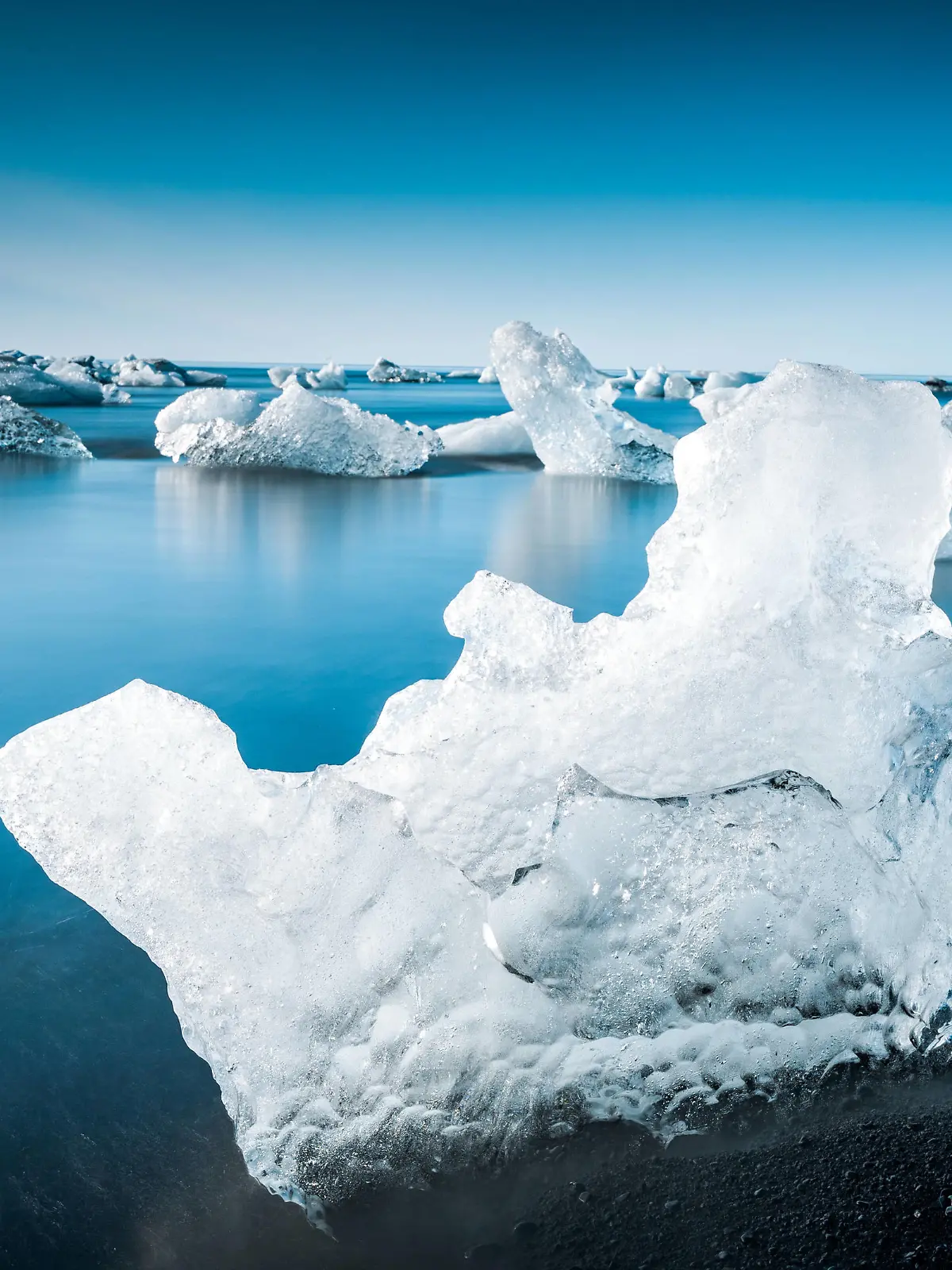  The beautiful Jokulsarlon Glaciar Lagoon Reykjavk, Iceland PUBLICATIONxINxGERxSUIxAUTxONLY CR_ERRE200702F-440058-01