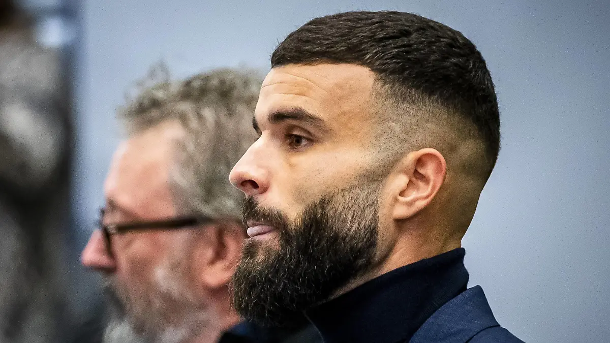 HAARLEM - Football player Rai Vloet in court for the handling of the criminal case. The professional football player is suspected of causing a fatal accident that killed a 4-year-old boy. The accident took place on the A4 near Hoofddorp on November 14, 2021. ANP REMKO DE WAAL netherlands out - belgium out Haarlem xVIxxIVx 465395888 originalFilename: 0239858585st.jpg
