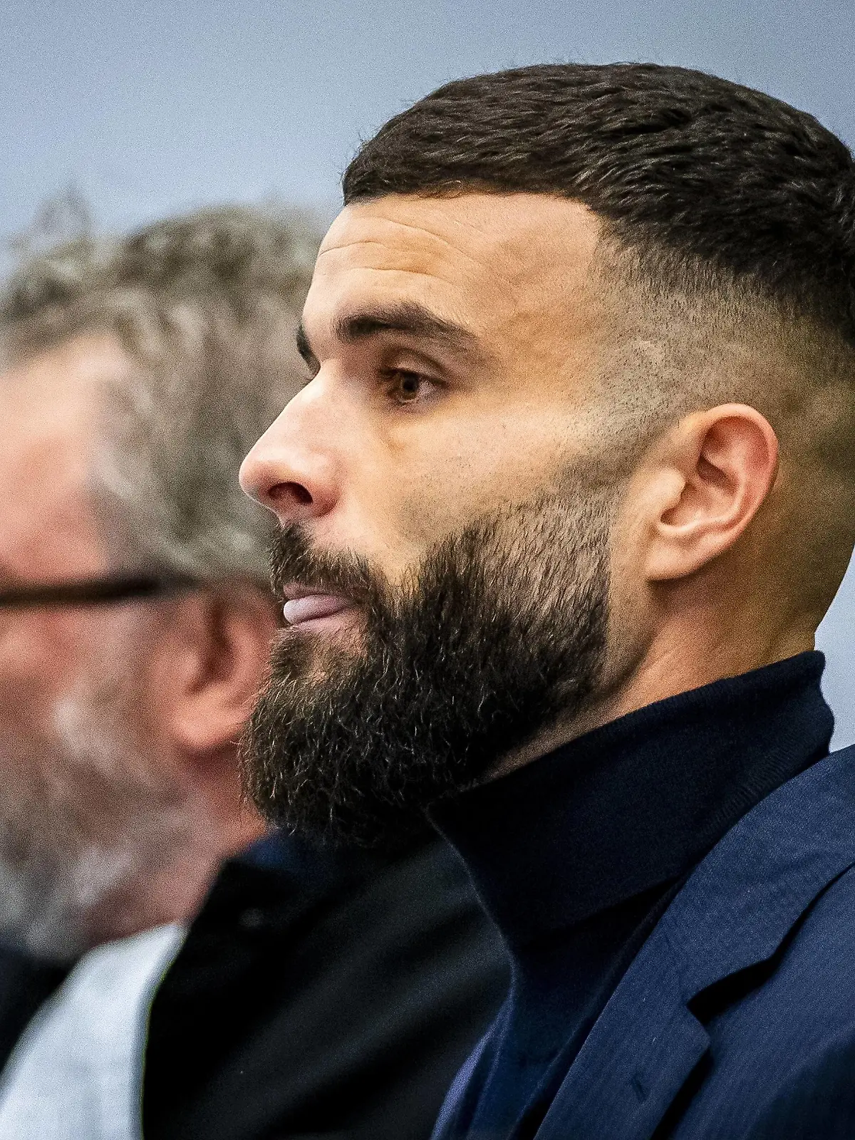 HAARLEM - Football player Rai Vloet in court for the handling of the criminal case. The professional football player is suspected of causing a fatal accident that killed a 4-year-old boy. The accident took place on the A4 near Hoofddorp on November 14, 2021. ANP REMKO DE WAAL netherlands out - belgium out Haarlem xVIxxIVx 465395888 originalFilename: 0239858585st.jpg