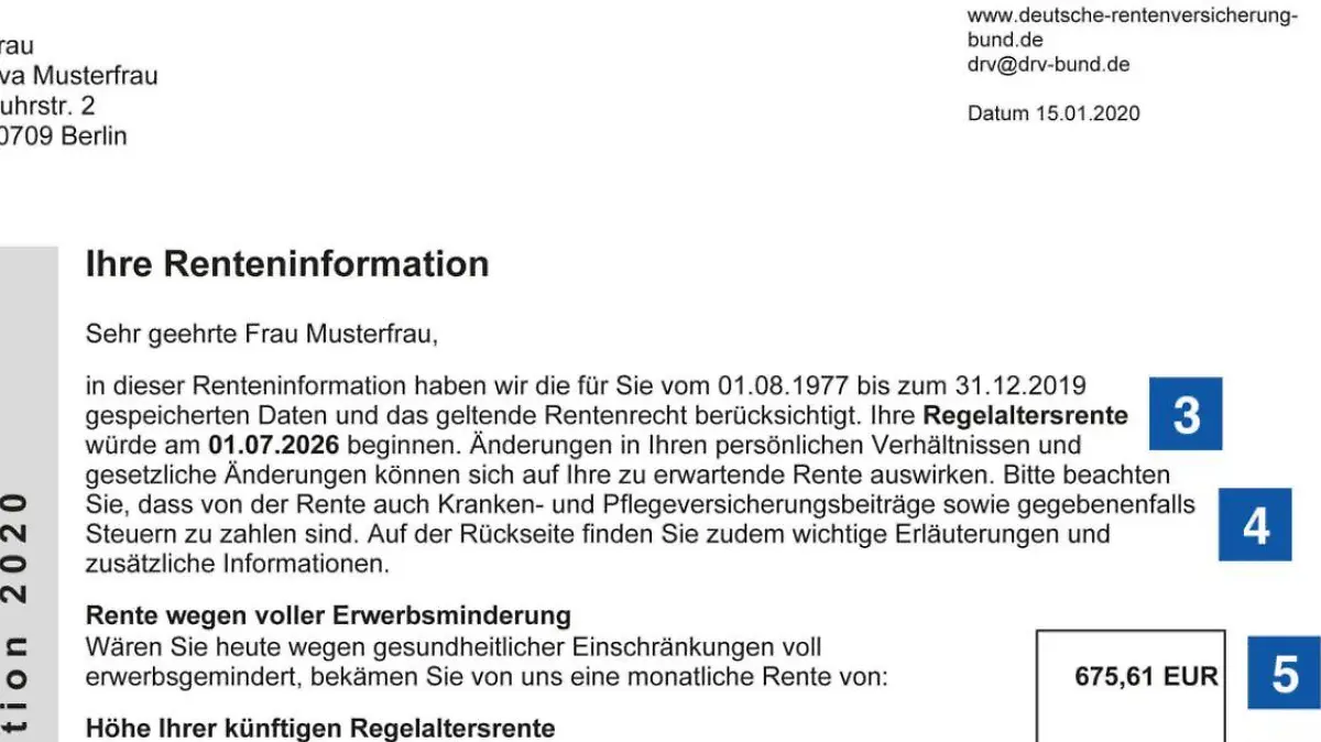 Renteninformation