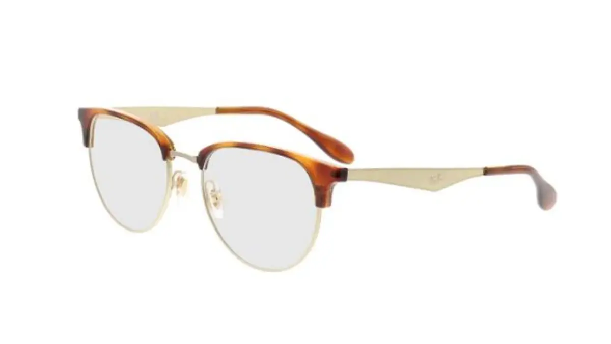 Meliertes Brillengestell von Ray Ban.