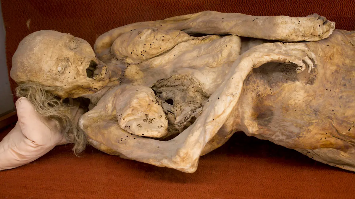 Mumie im Mumienmuseum, Guanajuato, Mexiko, Mittelamerika