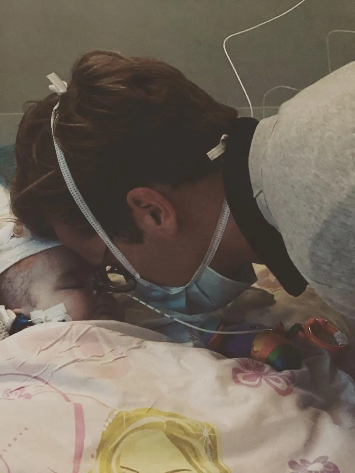 Dr. Johannes Wimmer und seine Tochter