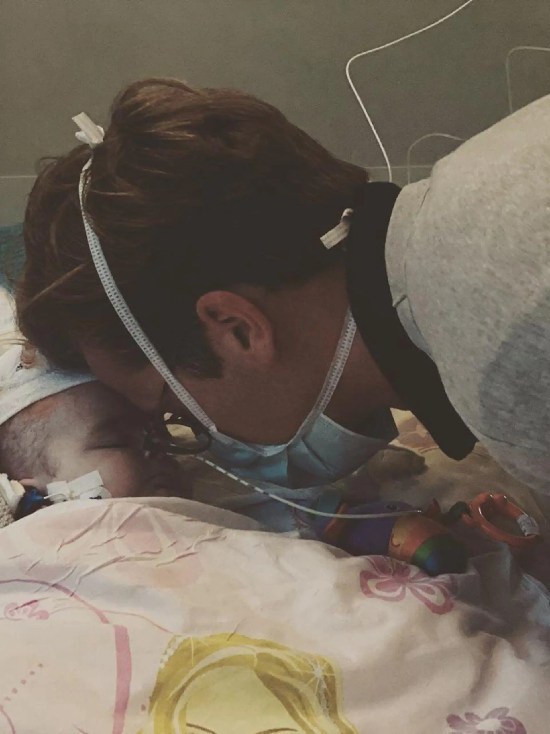 Dr. Johannes Wimmer und seine Tochter