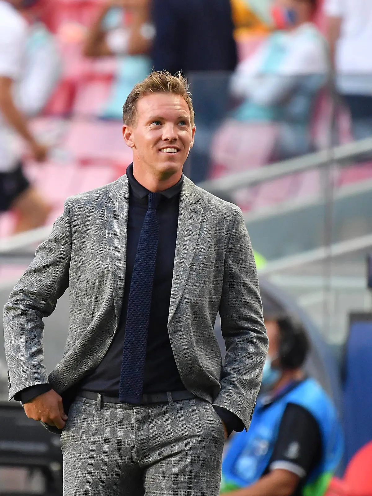  Fussball Champions League/ Halbfinale/ RB Leipzig - Paris St. Germain Trainer Julian NAGELSMANN L. Fussball Champions League, Halbfinale, RB Leipzig L - Paris St. Germain PSG, am 18.08.2020 im Estadio da Luz in Lissabon/ Portugal. FOTO: Frank Hoermann/ SVEN SIMON/ Pool NO use of any use photographs as image sequences and/or quasi-video Editorial Use ONLY National and International News Agencies OUT Lissabon Estadio da Luz Portugal *** Football Champions League semi-final RB Leipzig Paris St Germain Trainer Julian NAGELSMANN L Football Champions League, semi-final, RB Leipzig L Paris St Germain PSG , on 18 08 2020 at the Estadio da Luz in Lisbon Portugal PHOTO Frank Hoermann SVEN SIMON Pool NO use of any use photographs as image sequences and or quasi video Editorial Use ONLY National and International News Agencies OUT Lisbon Estadio da Luz Portugal Poolfoto SVEN SIMON/ Frank Hoermann/ Pool ,EDITORIAL USE ONLY
