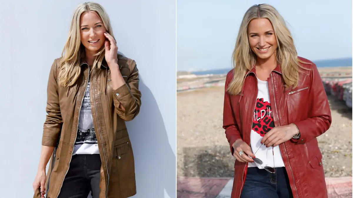 Lederjacke