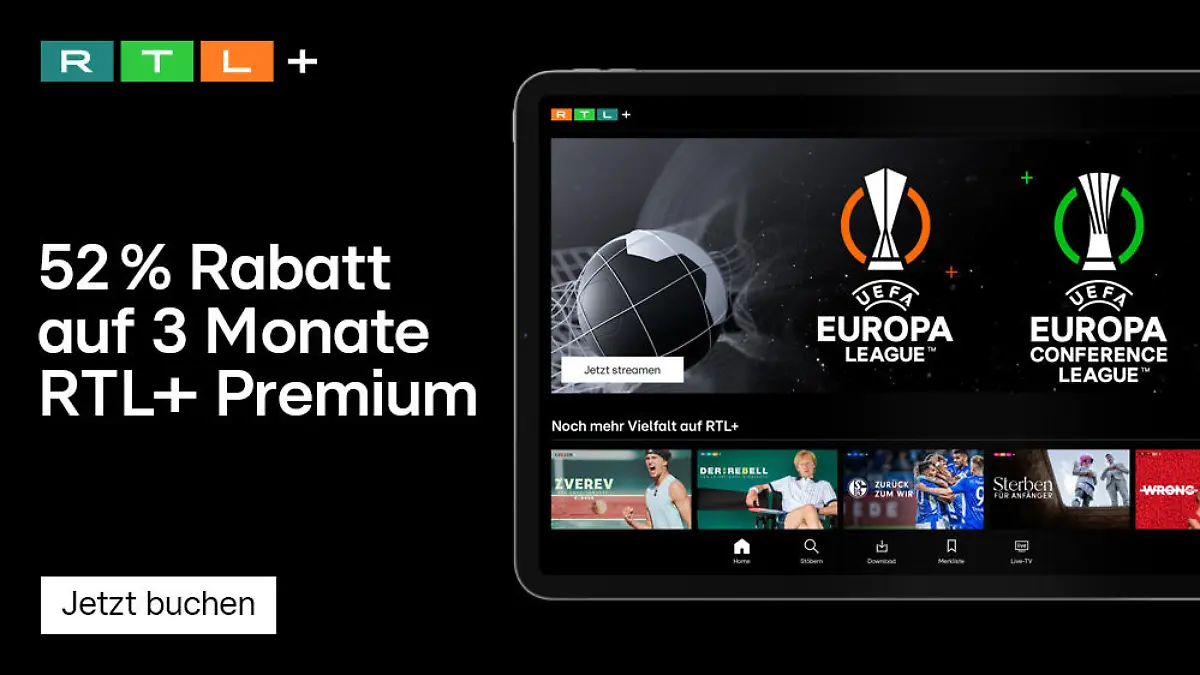 RTL+ Premium zu Ostern 2023 für drei Monate im Angebot.