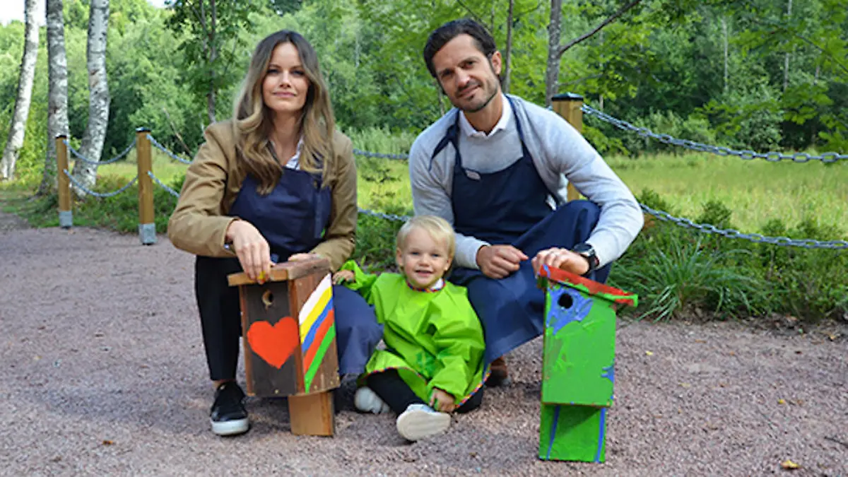 Niedliche neue Fotos von Schweden-Prinz Gabriel