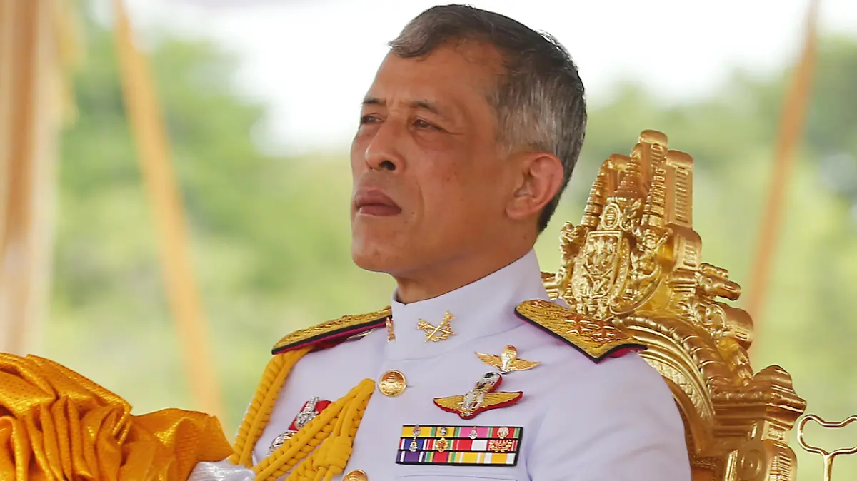 Rama X., König von Thailand.