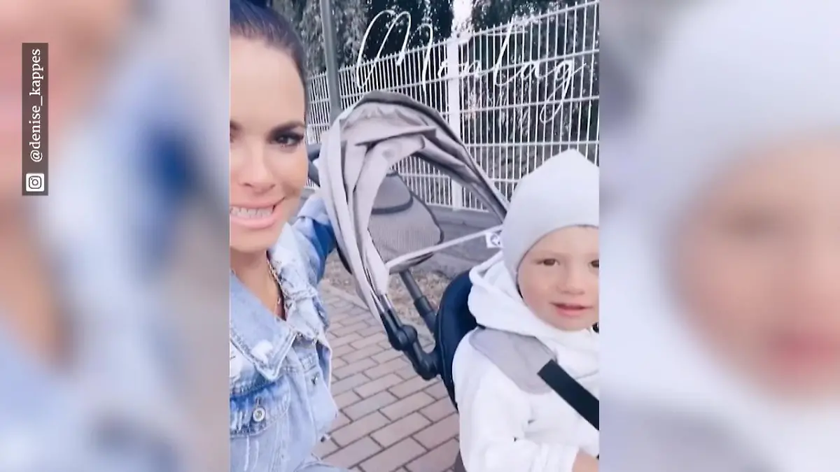 Denise Kappés' Sohn will nicht in die Kita Ex-Bachelor-Teilnehmerin