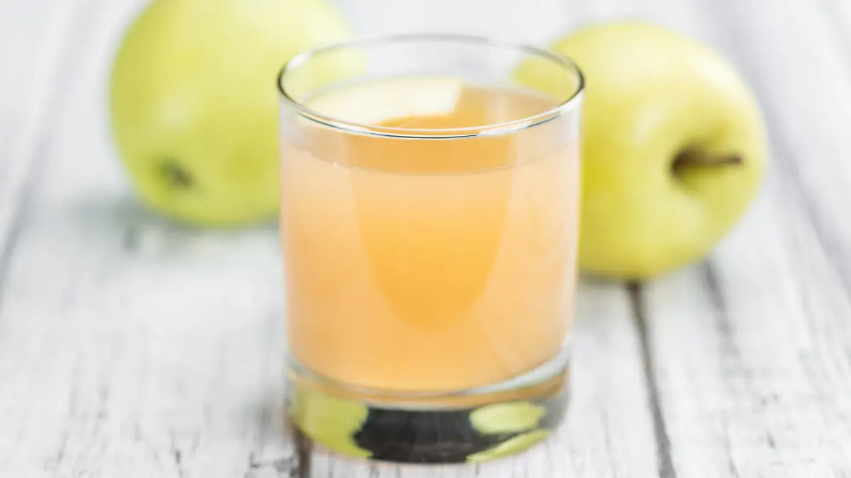 Naturtrüber Apfelsaft