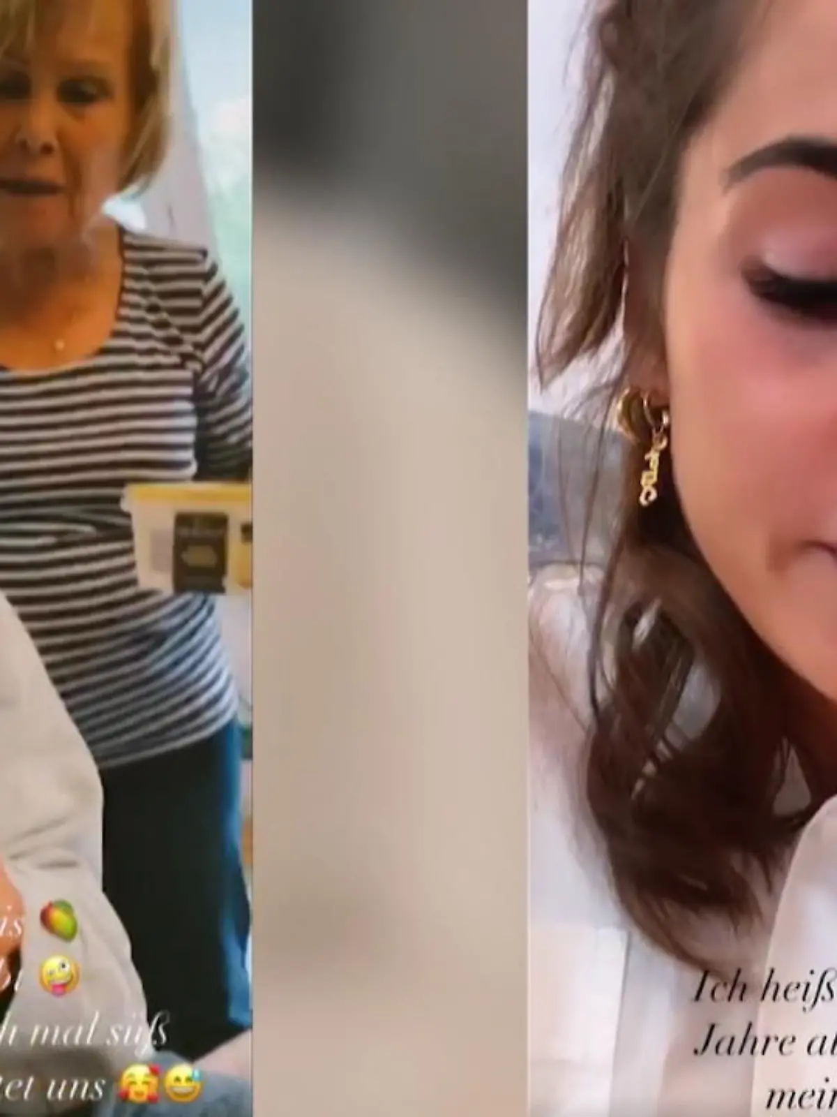 Julian fühlt sich bei Sarah Lombardis Oma pudelwohl.