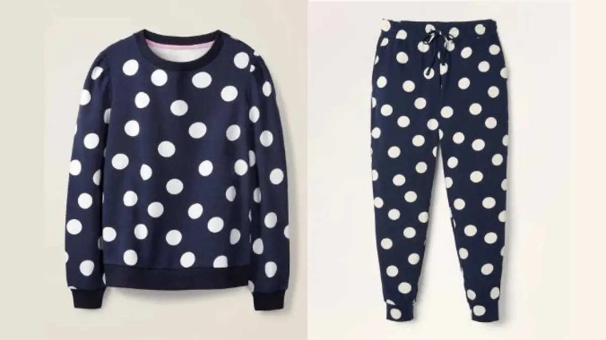 Sweatshirt und Jogginghose im Set.