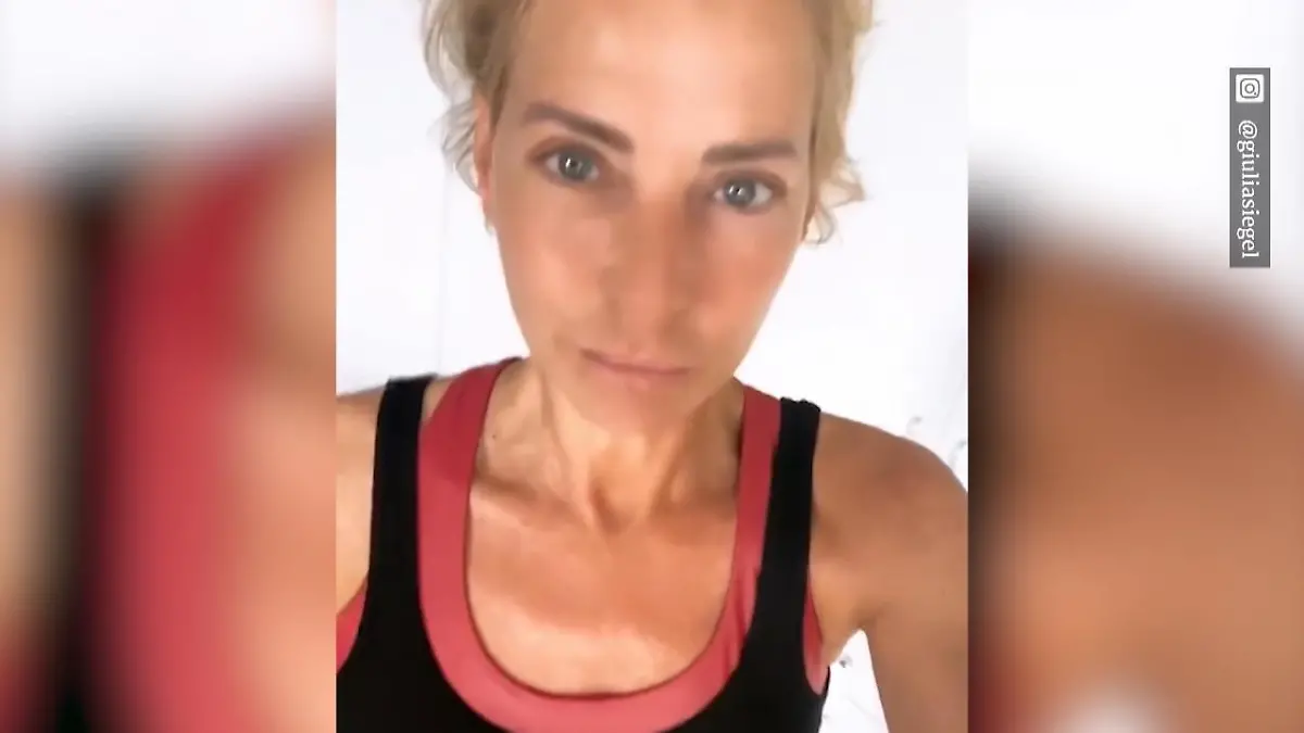 Giulia Siegel hat wieder 4,7 Kilo mehr Nach 14 Kilo weniger