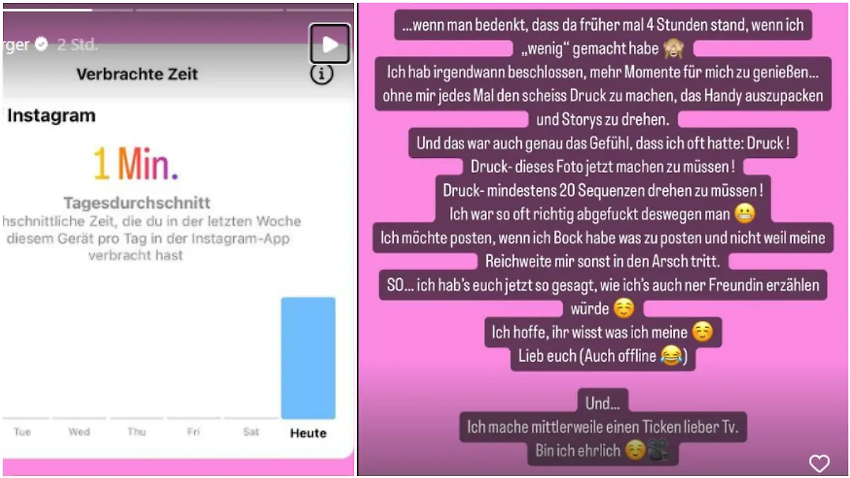 Daniela Katzenberger zeigt ihre Aktivitäten-App