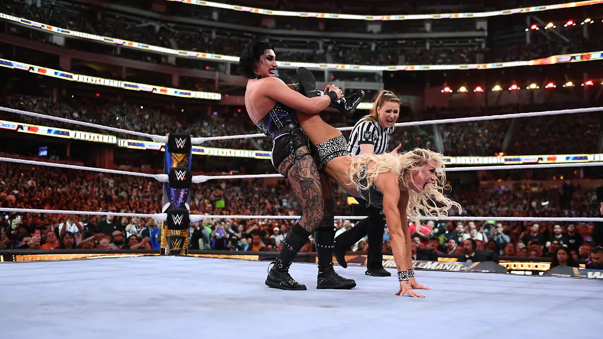 Die 26-Jährige Rhea Ripley hat den denkwürdigsten Auftritt ihrer Karriere hingelegt.
