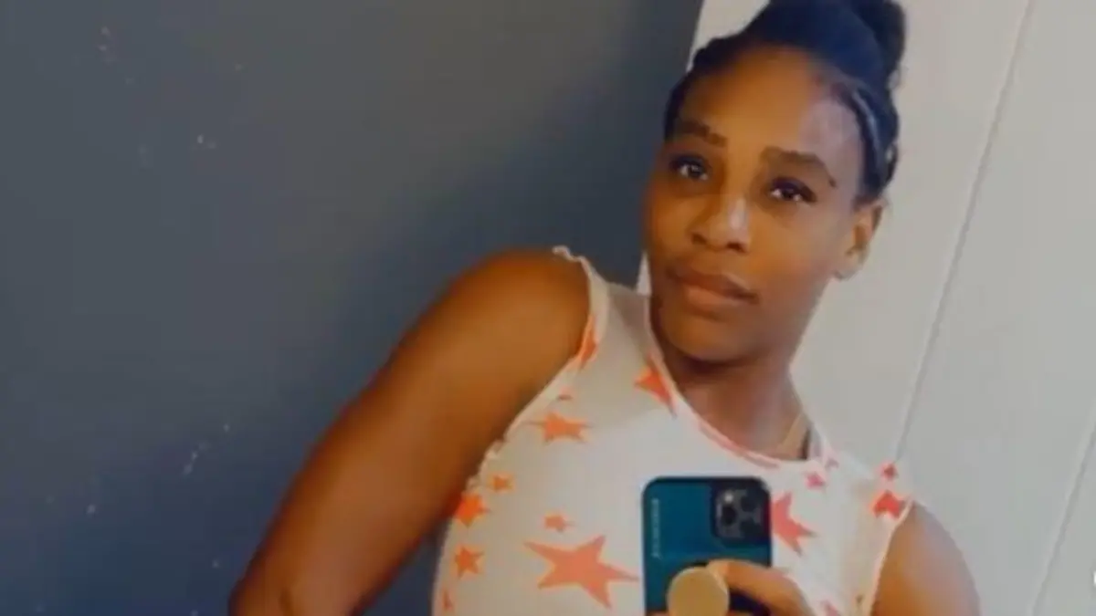 Tennis-Star Serena Williams zeigt sich auf Instagram in einem Top ihrer zweijährigen Tochter