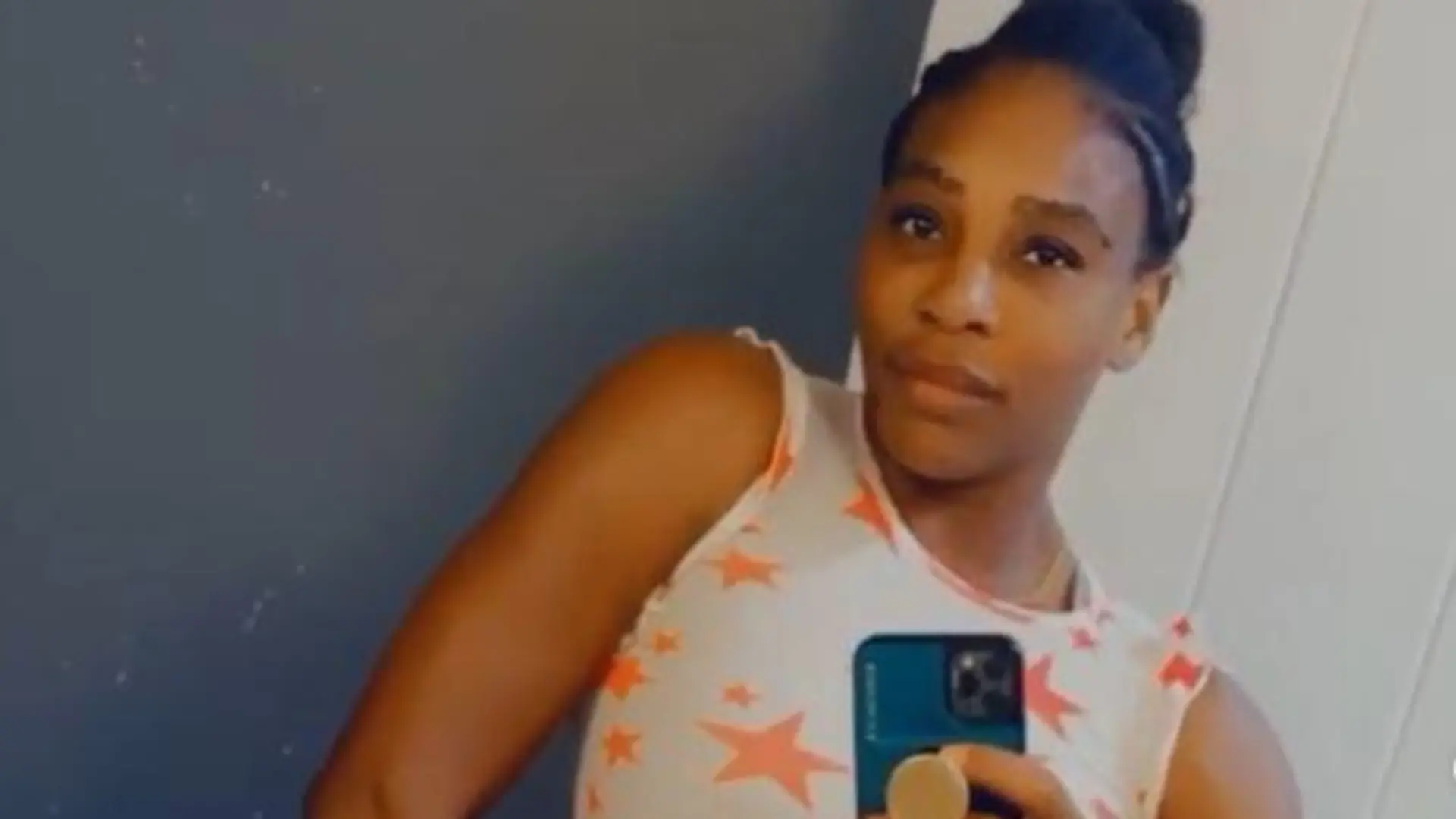 Tennis-Star Serena Williams zeigt sich auf Instagram in einem Top ihrer zweijährigen Tochter