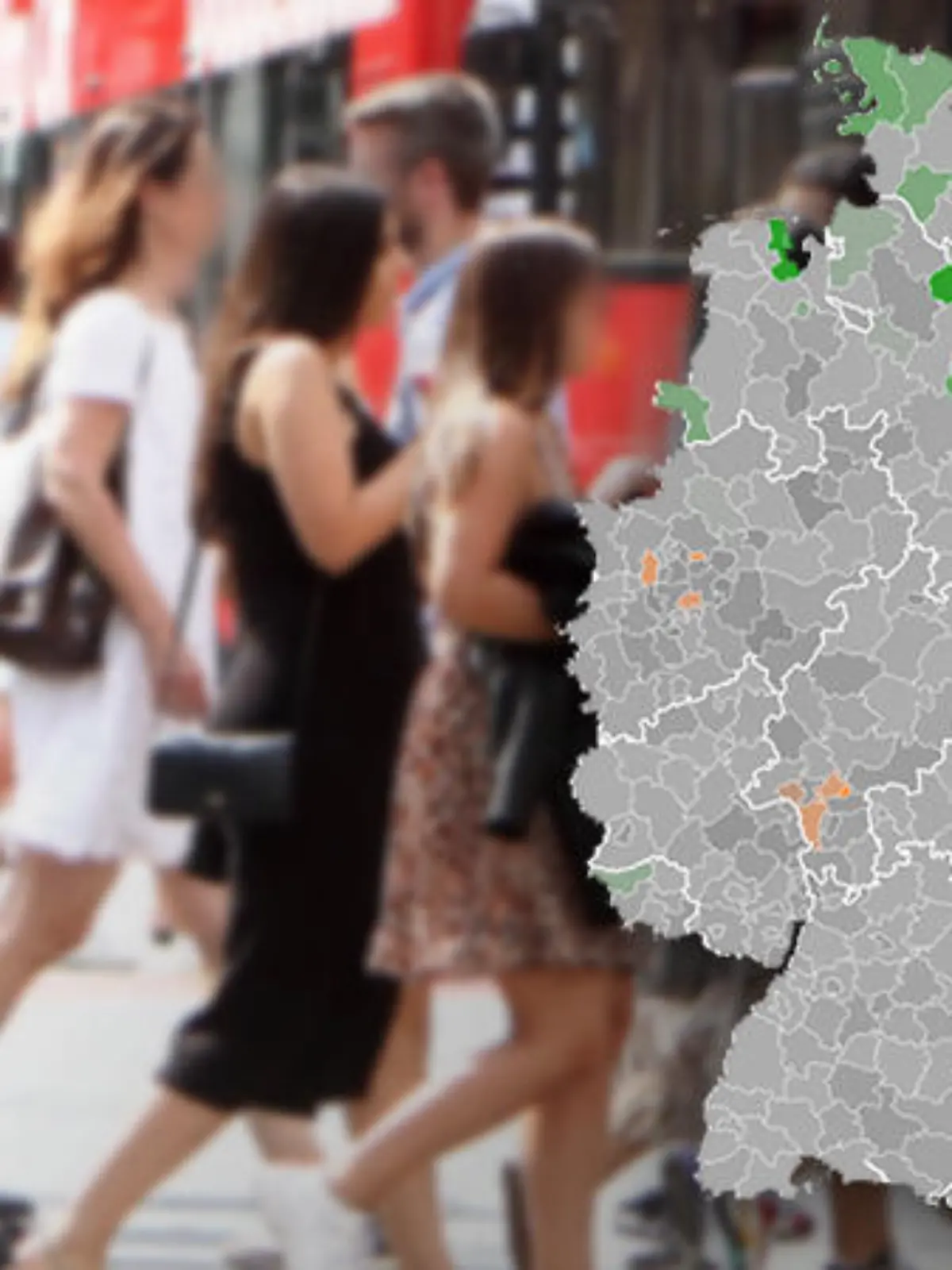 Corona-Zahlen nach Landkreisen in Deutschland