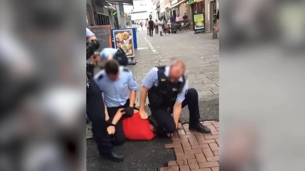 Polizeieinsatz in Düsseldorf