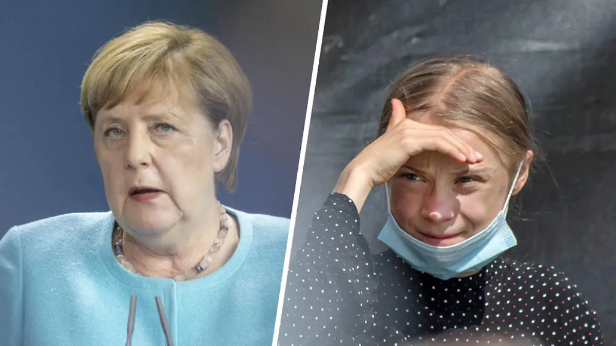 Greta Thunberg: "Freundliche Begegnung" mit Angela Merkel