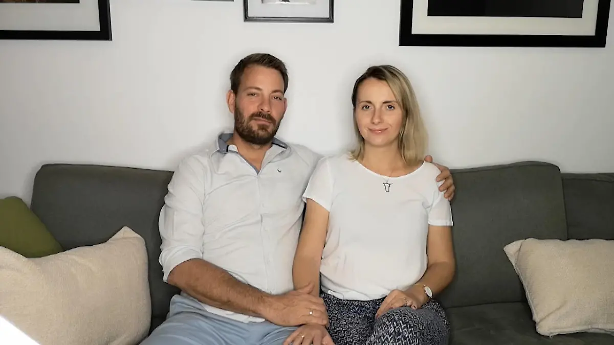 Bauer Gerald und seine Anna bekommen ein Baby Nach Fehlgeburt